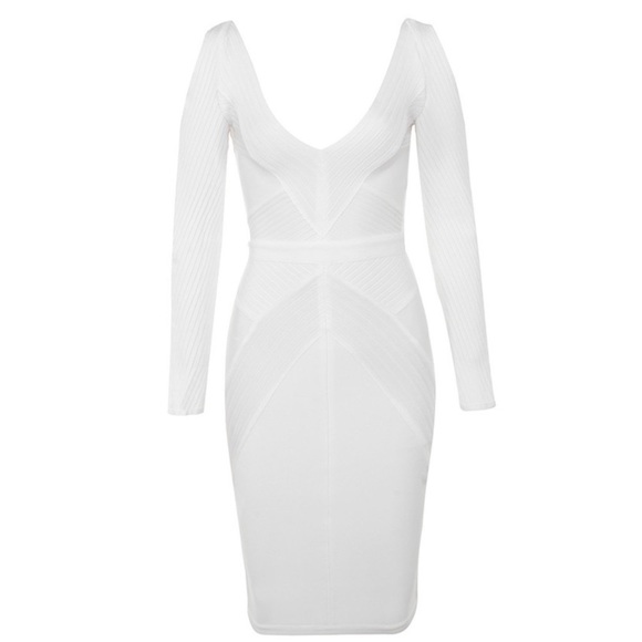 House of CB Dresses House Of Cb Brand New White Bandage Dress In Xs